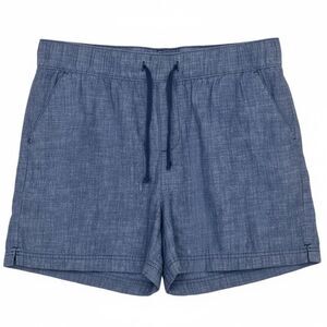 BCG CHAMBRAY PULL ON CASUAL CLASSIC COASTAL EVERYDAY COTTON SHORTS SIZE XL